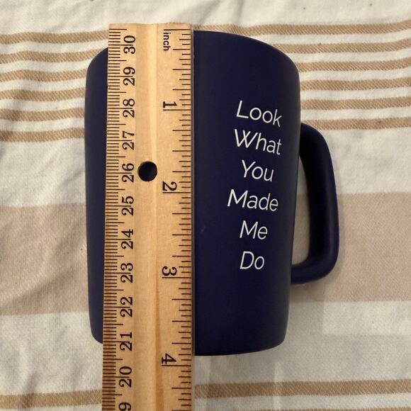 Taylor Swift NWT | Jack Leopard "Look What You Made Me Do" coffee tea mug - Picture 3 of 5